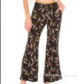 High QWuality Golden Leaves Long Pants for Women